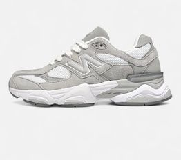 New Balance 9060 Grey White Suede, 41