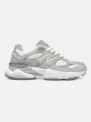 New Balance 9060 Grey White Suede, 41