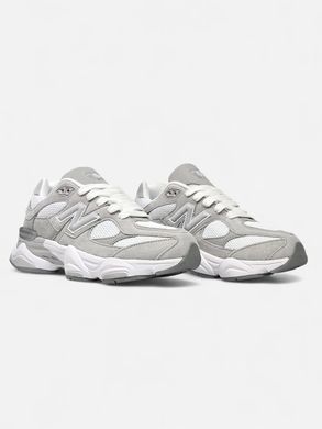 New Balance 9060 Grey White Suede, 41
