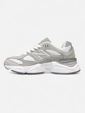 New Balance 9060 Grey White Suede, 41