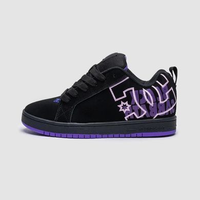 DC Court Graffik Black Purple, 37