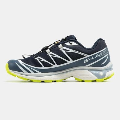 Salomon XT-6 Softground Navy Lime Grey