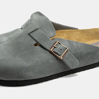 Birkenstock Boston Stone Coin Suede