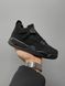 Баскетбольні кросівки Nike Air Jordan 4 Retro All Black 6689 фото 2