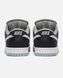 Nike SB Dunk Low Black Grey White, 40