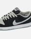 Nike SB Dunk Low Black Grey White, 40