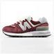 New Balance 574 Legacy Burgundy Grey White