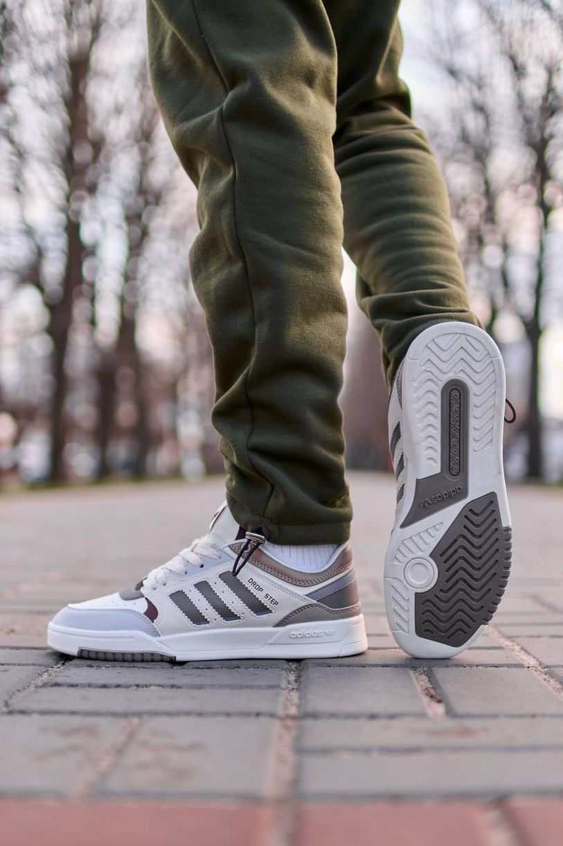 Кросівки Adidas Drop Step Low Beige 10226 фото