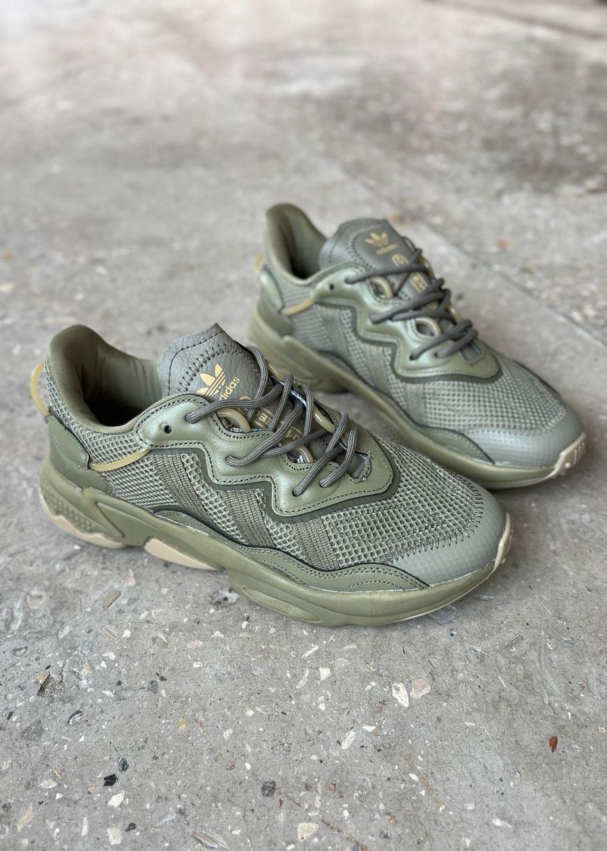 Кроссовки Adidas Ozweego Khaki 3259 фото