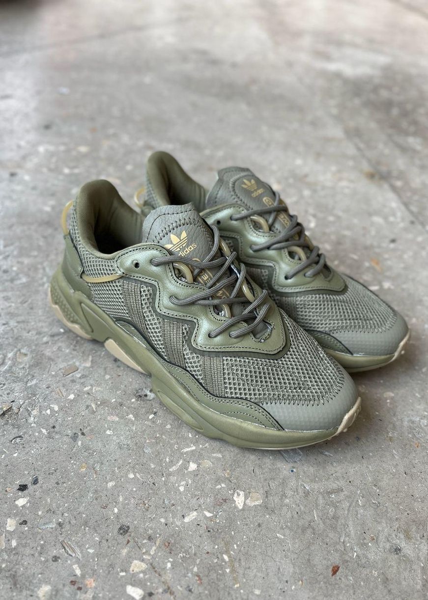 Кроссовки Adidas Ozweego Khaki 3259 фото