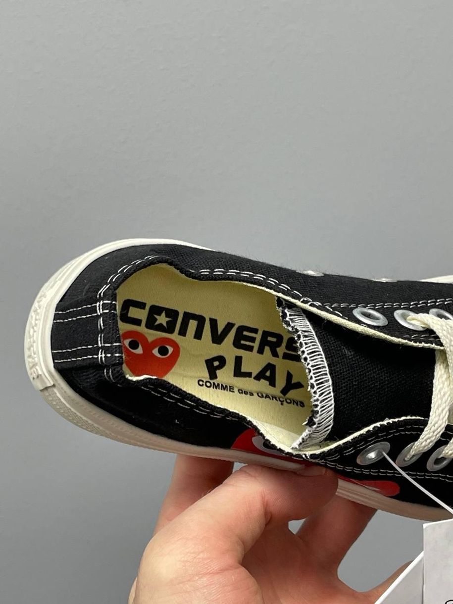 Кеди Converse Des Garçons Play x Converse Low 4901 фото