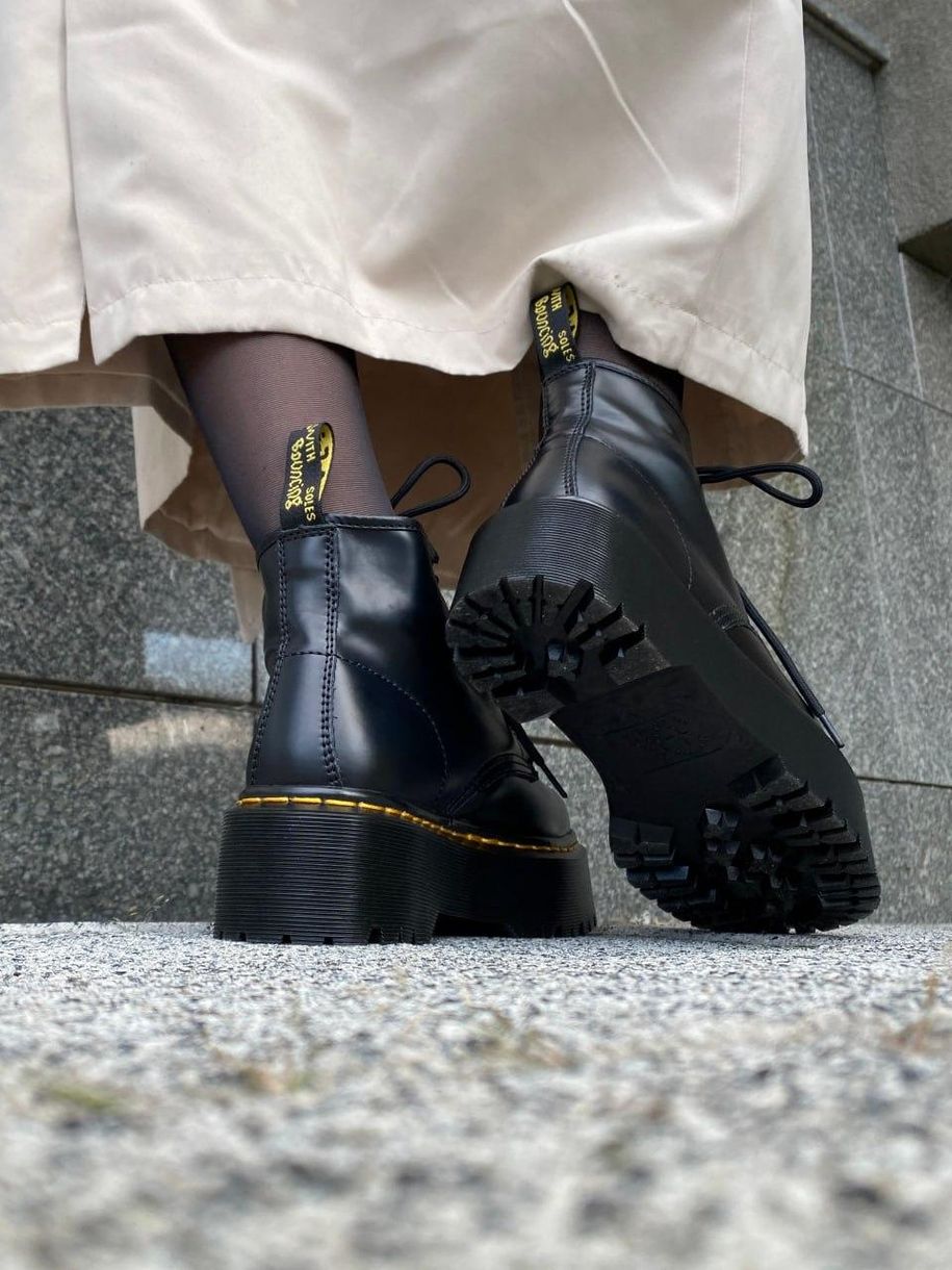 Зимние ботинки Dr. Martens Jadon Ankle Black 9723 фото