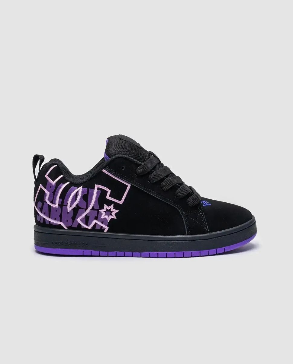 DC Court Graffik Black Purple, 37