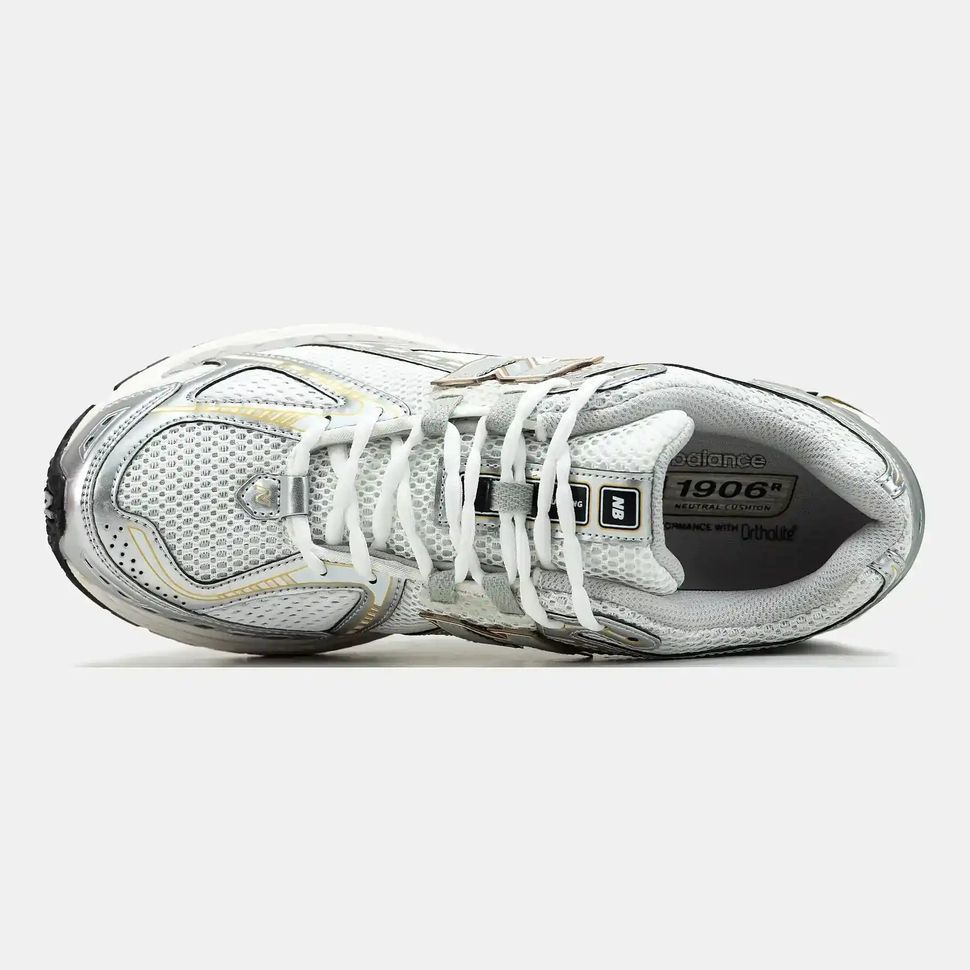 New Balance 1906R White Silver Gold