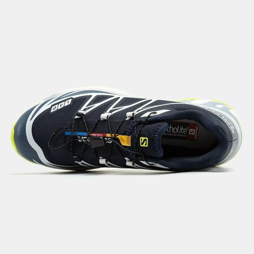 Salomon XT-6 Softground Navy Lime Grey