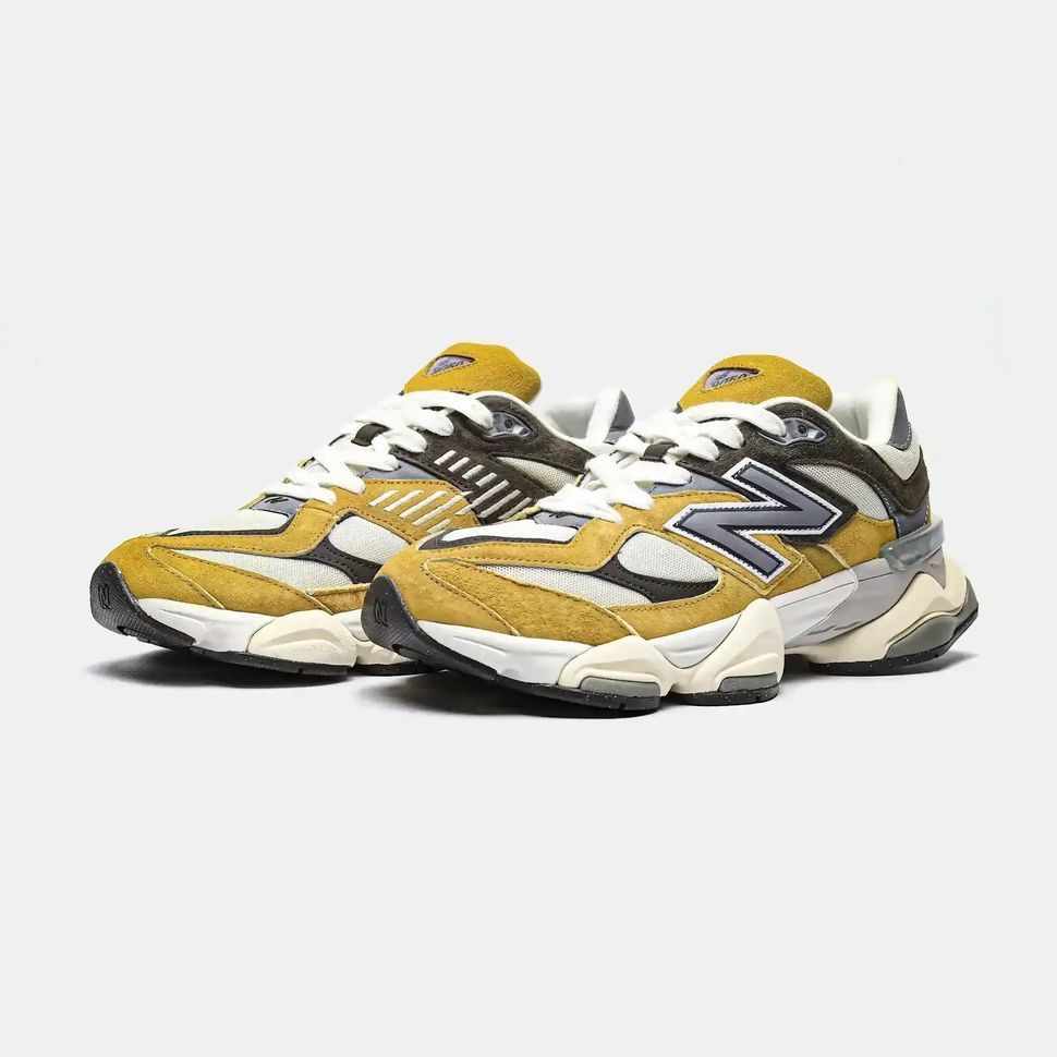 New Balance 9060 Workwear Yellow Brown