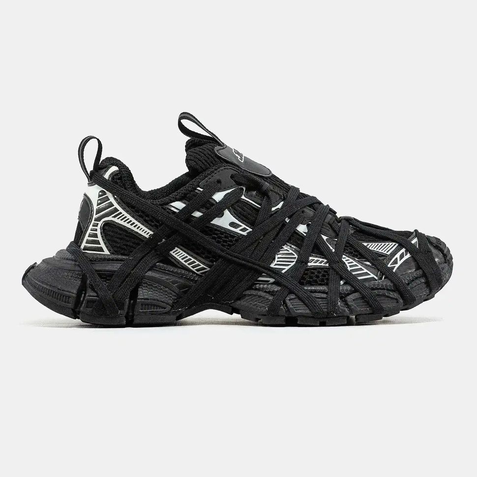Balenciaga 3XL Extreme Lace Black White