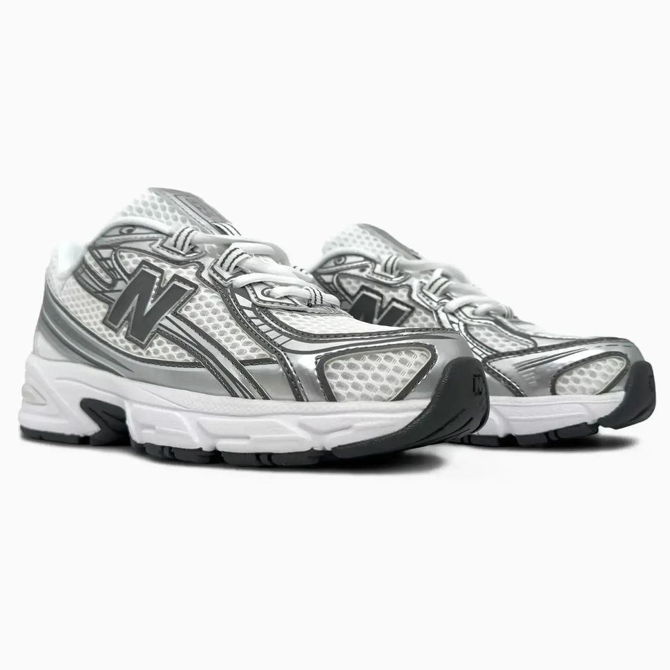 New Balance 740 White Silver Black