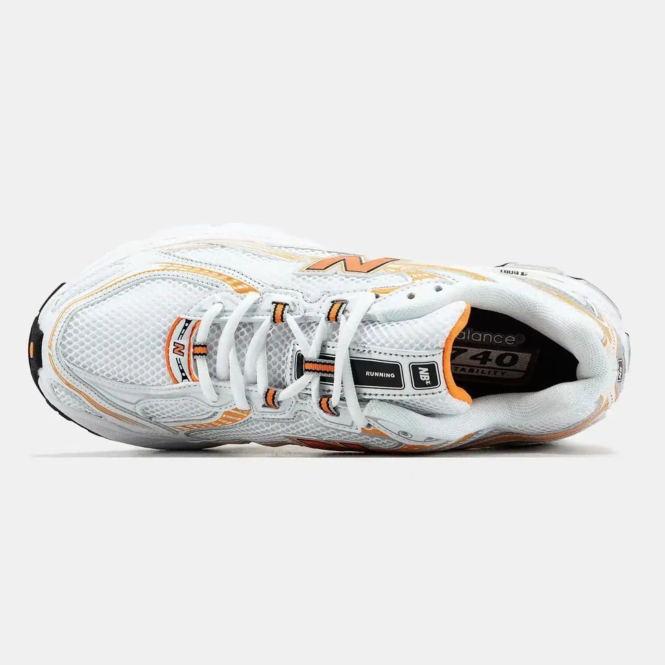 New Balance 740v3 White Orange Silver