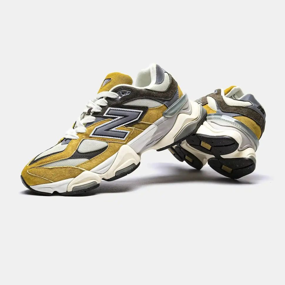 New Balance 9060 Workwear Yellow Brown