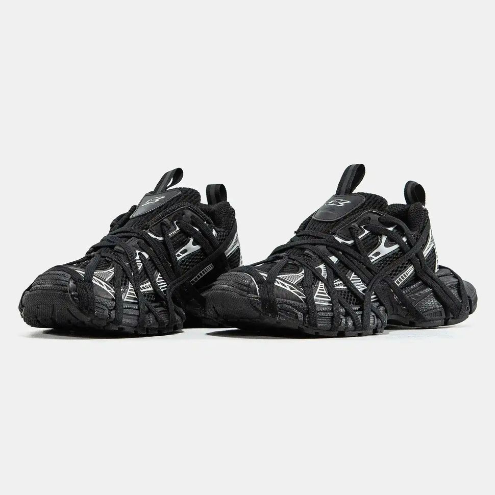 Balenciaga 3XL Extreme Lace Black White