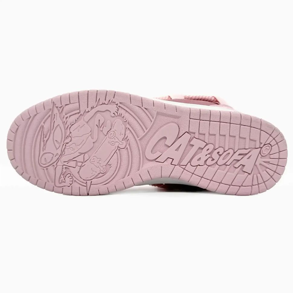 Cat&Sofa Skate Low Pink White