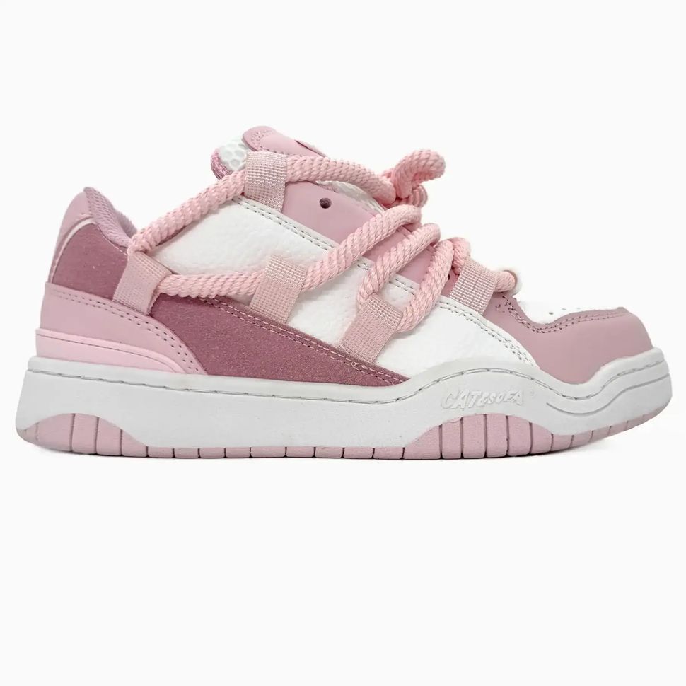 Cat&Sofa Skate Low Pink White
