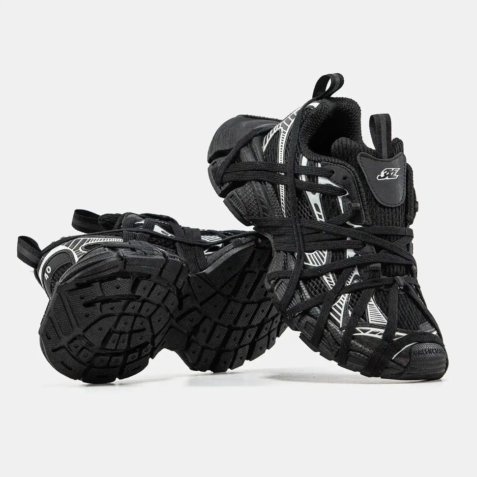 Balenciaga 3XL Extreme Lace Black White
