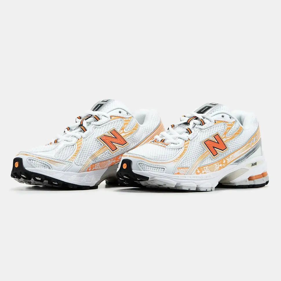 New Balance 740v3 White Orange Silver