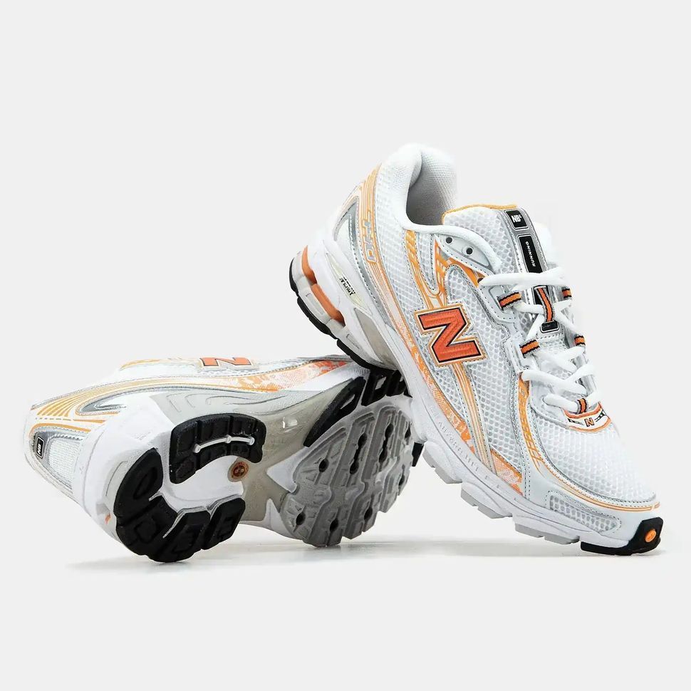 New Balance 740v3 White Orange Silver