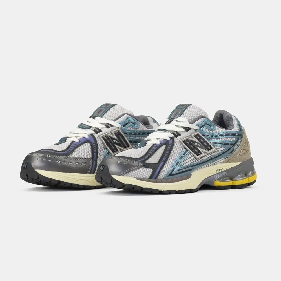 New Balance 1906R Metallic Teal Grey Yellow, 42